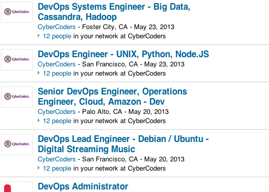 DevOps jobs